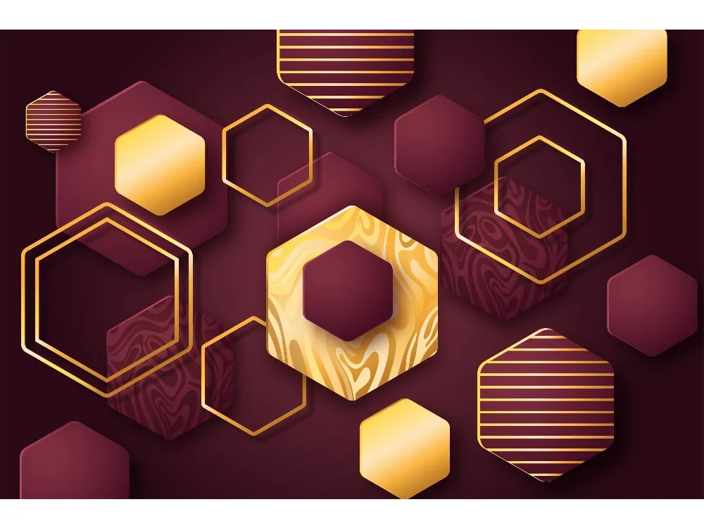 Seytex 3D013 Seytex 3d Bordo Gold Duvar Kağıdı tekstil duvar kağıdı