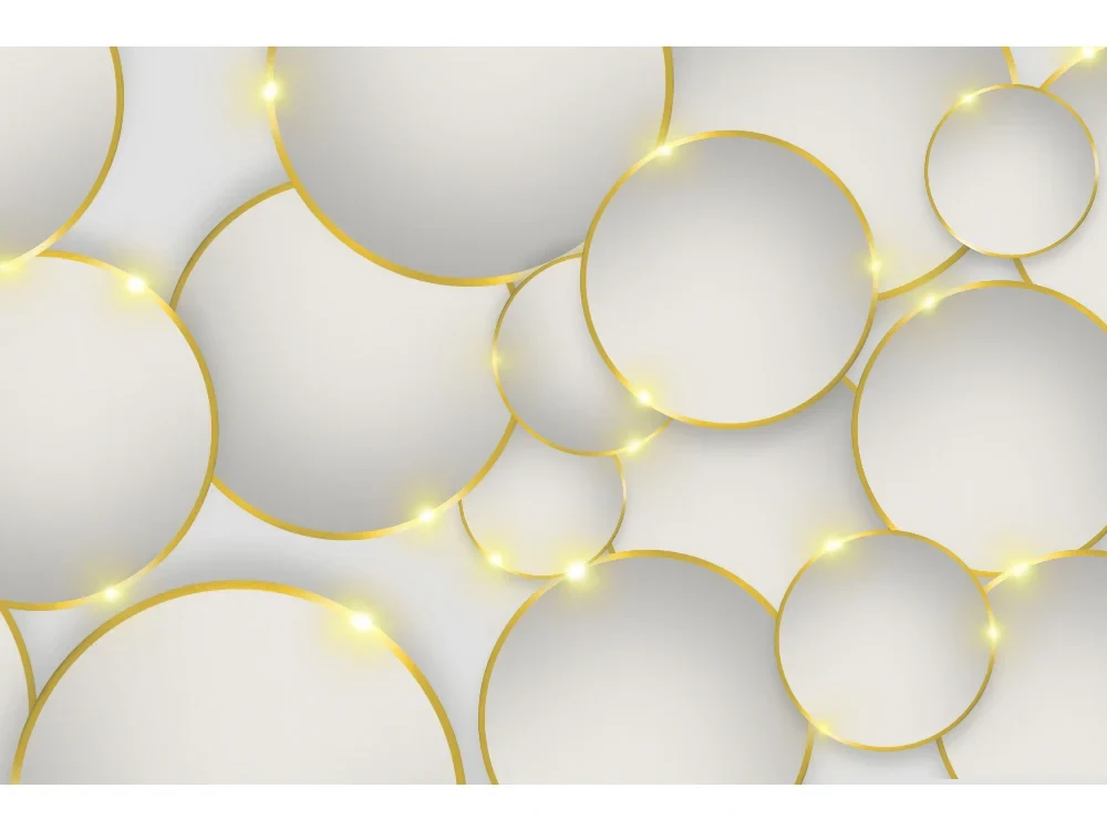 Seytex 3D045 Seytex 3d Beyaz Baloncuk Duvar Kağıdı tekstil duvar kağıdı