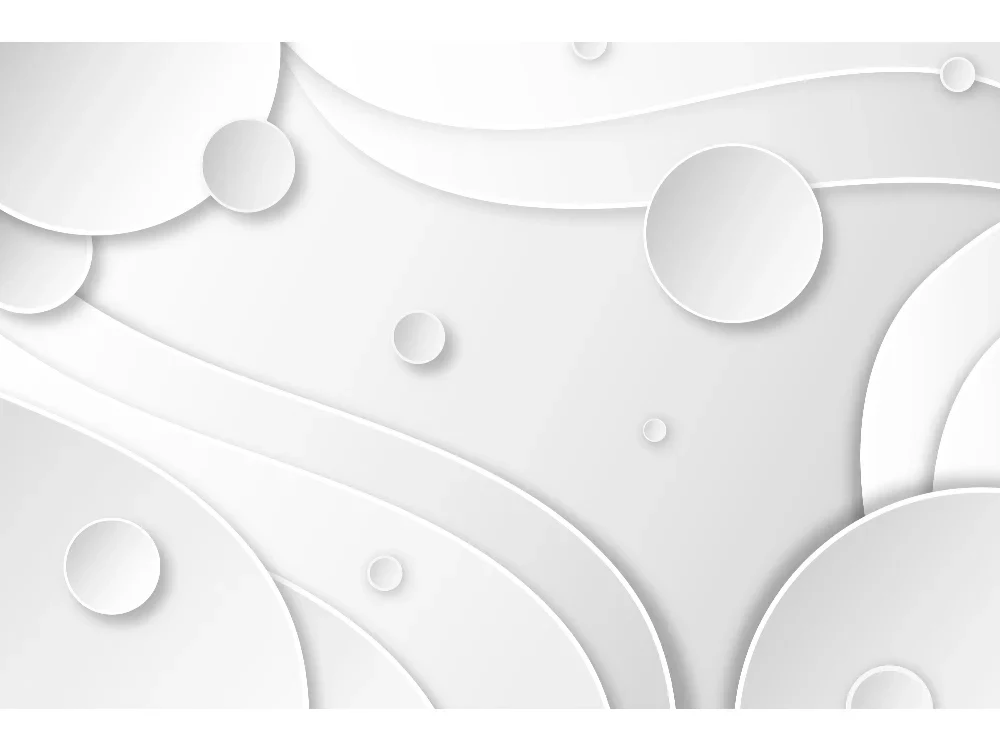 Seytex 3D059 Seytex 3d Beyaz Baloncuklu Duvar Kağıdı tekstil duvar kağıdı